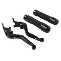 Black Folding Brake Clutch Lever Grip Set for Yamaha FZ MT 07 09 (2014-2020)