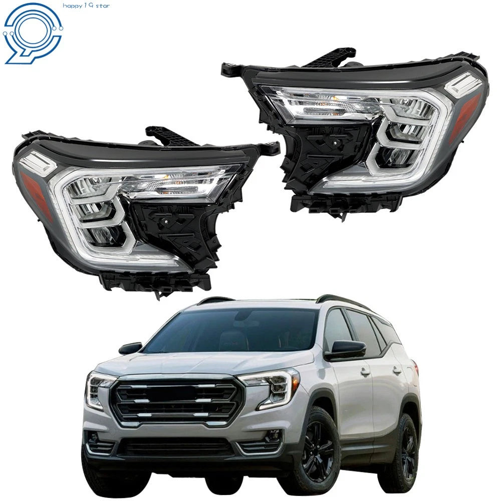 LED Headlights for GMC Terrain SLE/SLT (2022–2023) Left + Right