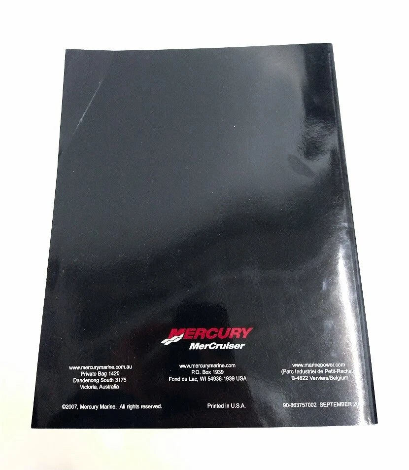 PCM 555 Diagnostics Service Manual for Mercury MerCruiser (90-863757002)