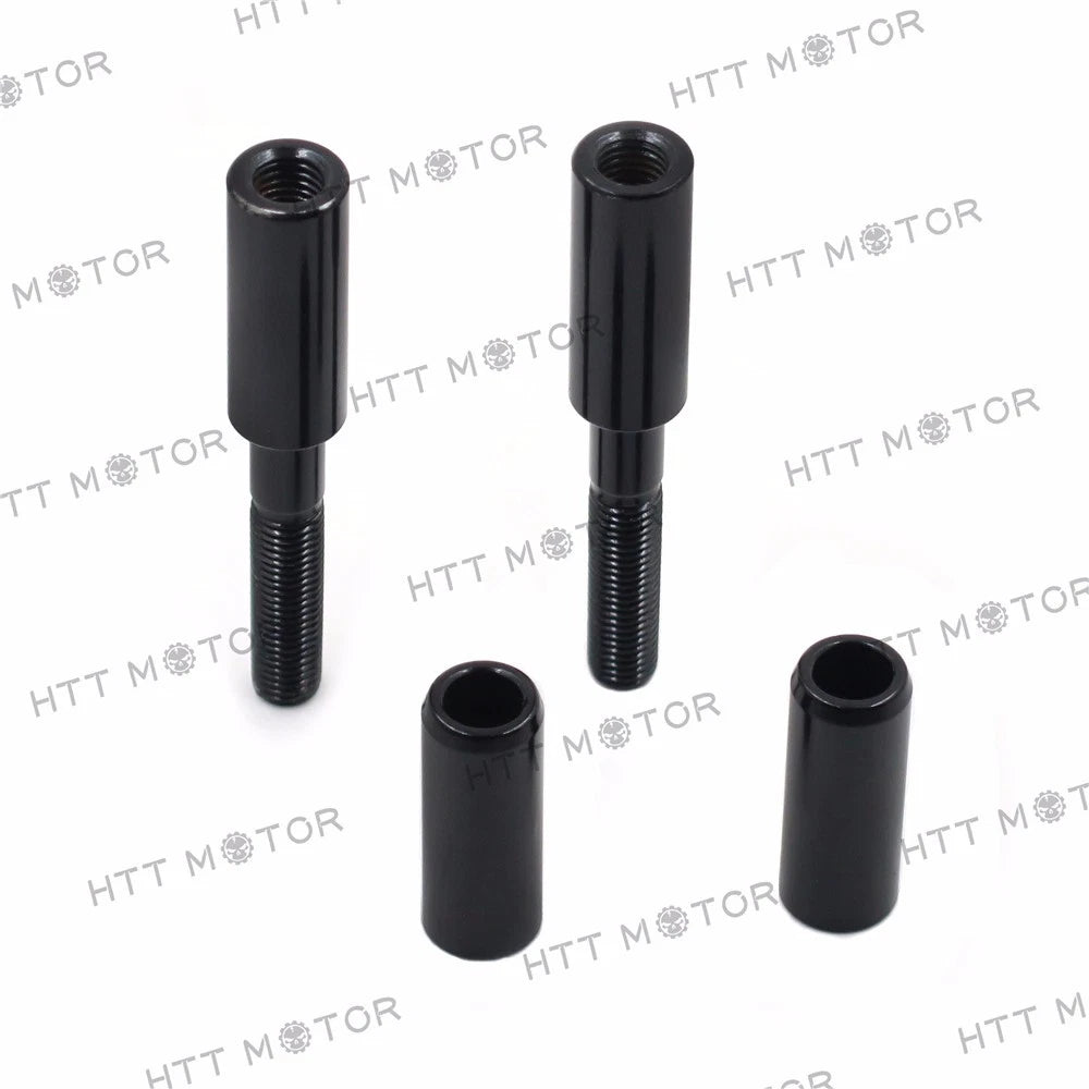 2" Mirror Extensions Kit for Harley Softail, Sportster, Dyna, Touring