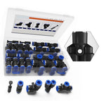 60pcs Push to Connect Air Hose Fittings Kit for Pneumatic Connections