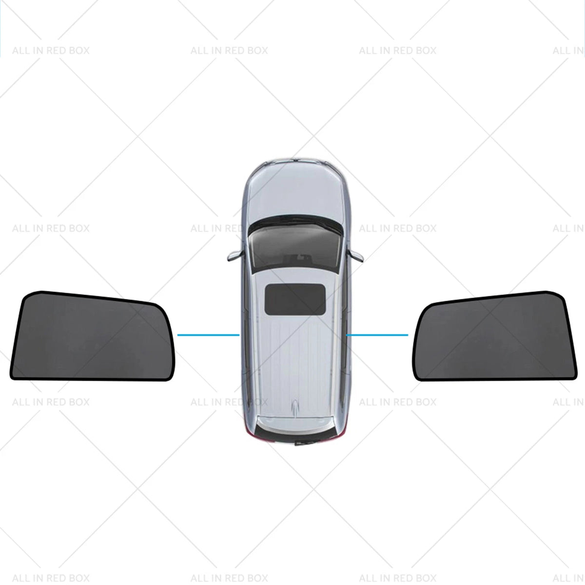 Magnetic Mesh Sun Blind Shades for Mitsubishi ASX (2010–2025)