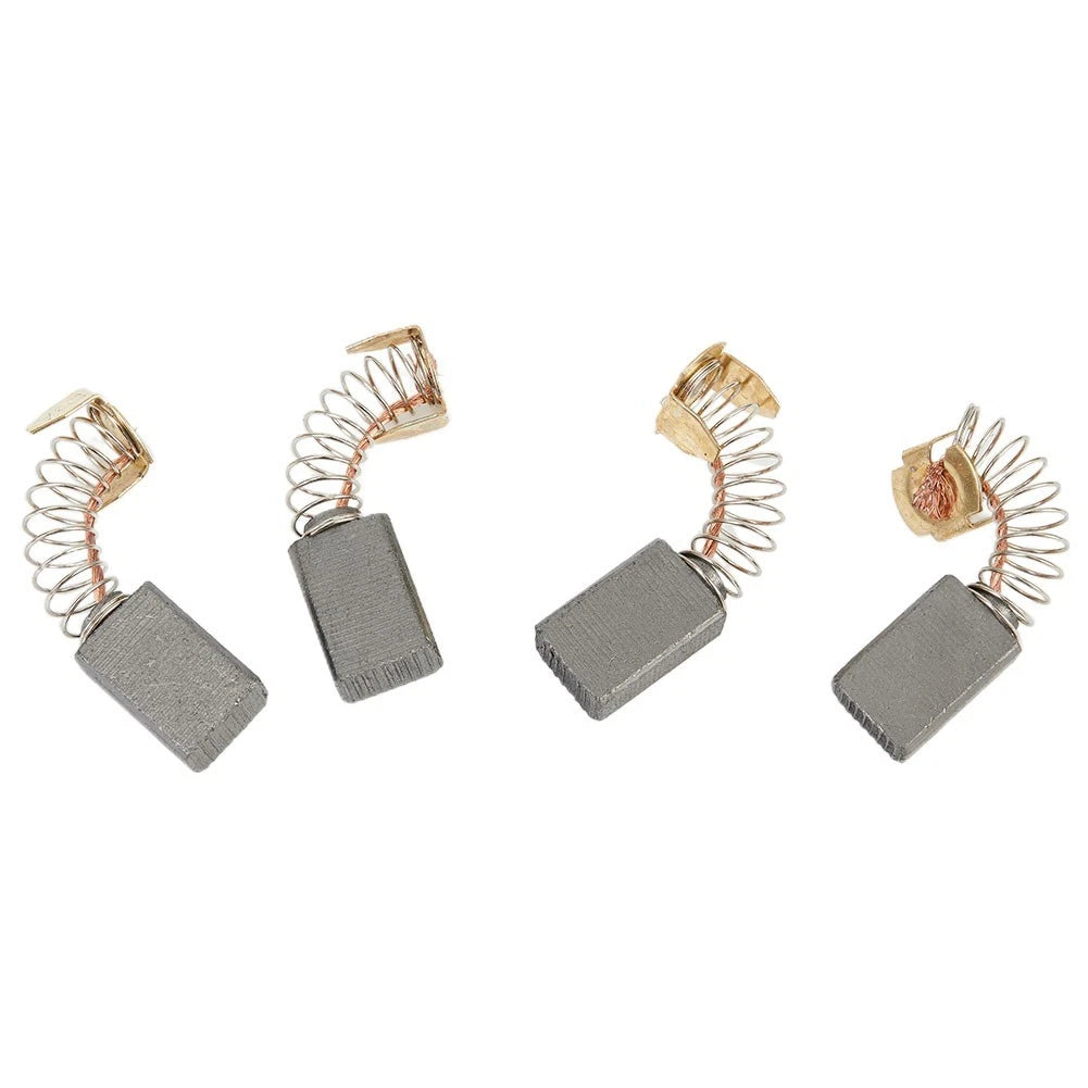 Set of 4 Carbon Brushes for Electric Drill Angle Grinder Motors 61017