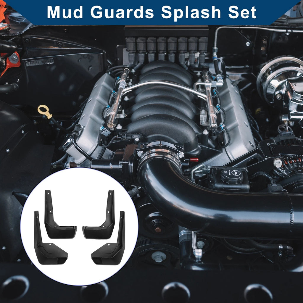 Set of 4 Mud Flaps Splash Guards for Honda Avancier (2016–2019)