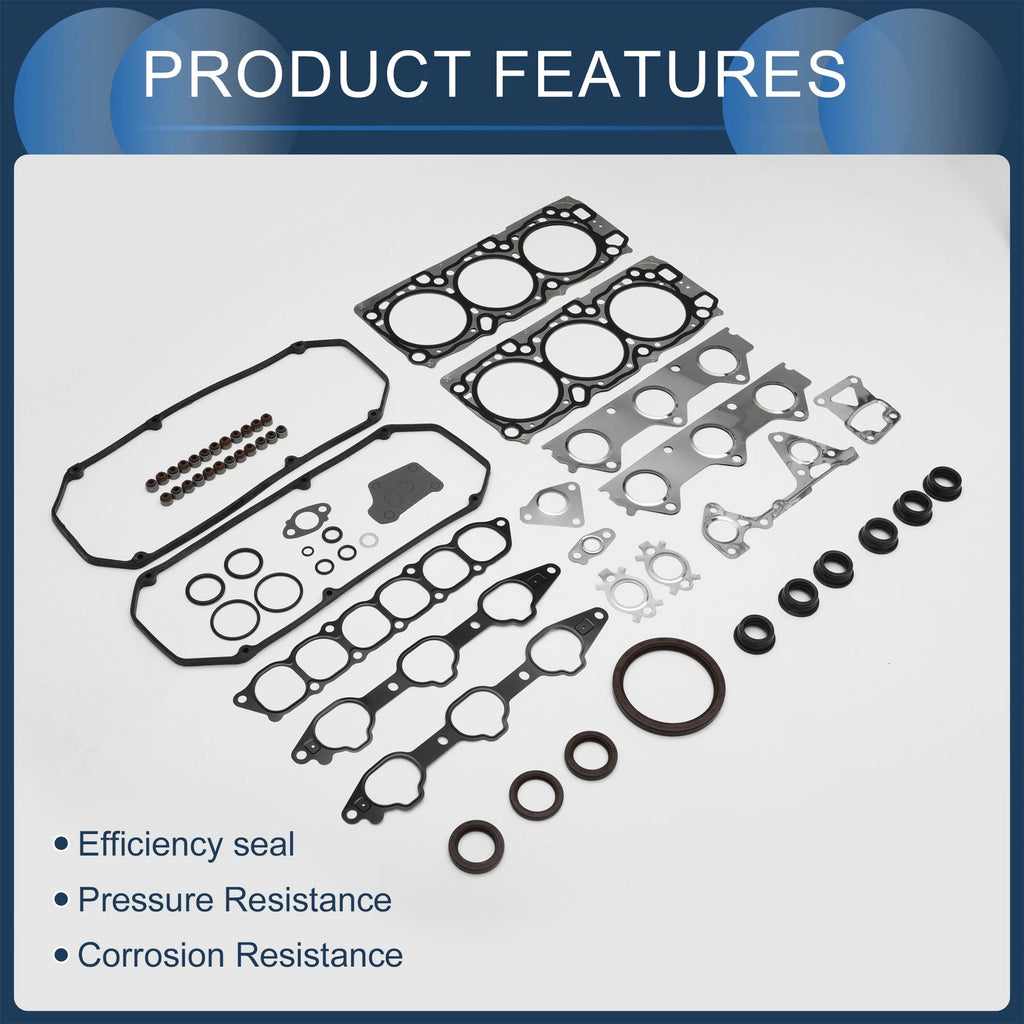Cylinder Head Gasket Kit No.MD975370 for Mitsubishi 6G74 (1995–2005)