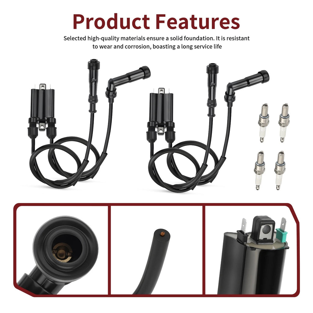Ignition Coil Set for Honda Nighthawk 750 CB750 (1991–2003)