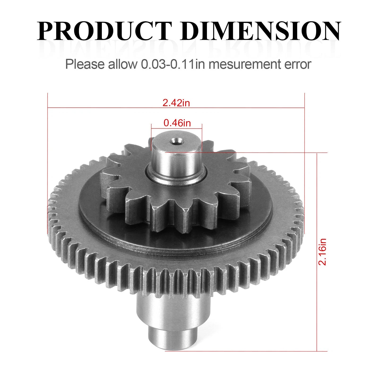 Starter Limiter Gear for Kawasaki Prairie 360 400, Bayou 400 (2000–2006)