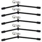 5x Fishing Anti-Tangle Feeder Boom Spacer with Snaps Connector