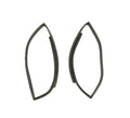 LH and RH Roof Rail Weatherstrip Seals Replacement for Ford Bronco (1966–1977)