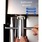 Double Sided Sink Strainer Wrench Tool for Easy Tightening Loosening