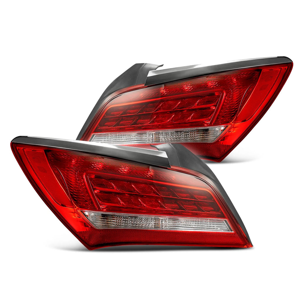 LED Tail Light Pair for Buick LaCrosse (2014–2016) RH & LH, Includes Bulbs