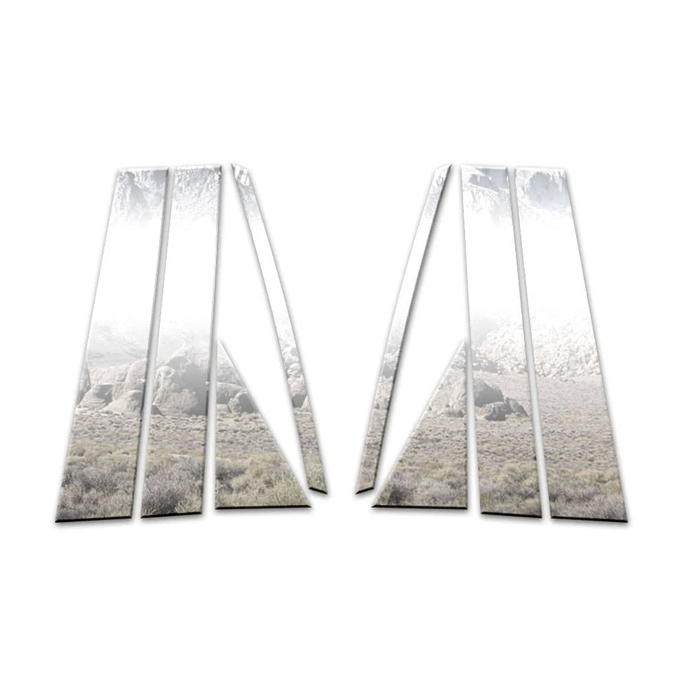 Pillar Post Covers Diamond Grade 6pc w Triangle for Toyota Venza (2009–2015)