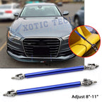 Blue Bumper Stabilizer Diffuser Strut Rod Tie Lip Bars for Audi A4 (2016–2025)