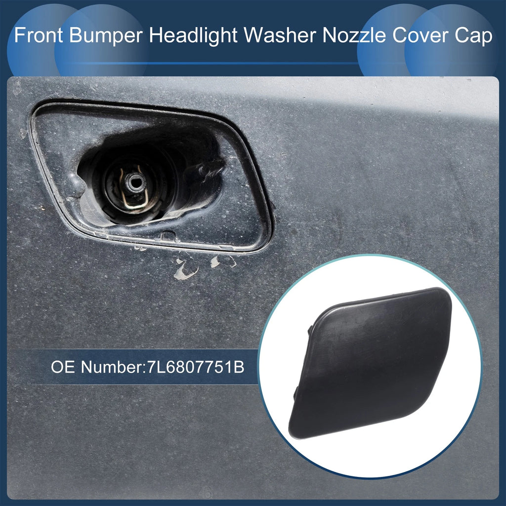 Front Left Washer Nozzle Cover Cap for Volkswagen Touareg (2007–2010)