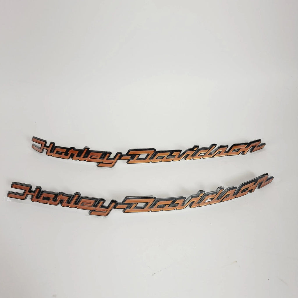 Set of 2 Fuel Tank Emblems for Harley Davidson Touring (2008–2023)