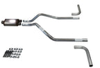 Dual Exhaust Kit for Chevy Blazer (2000–2004) Stainless Steel Side Exit