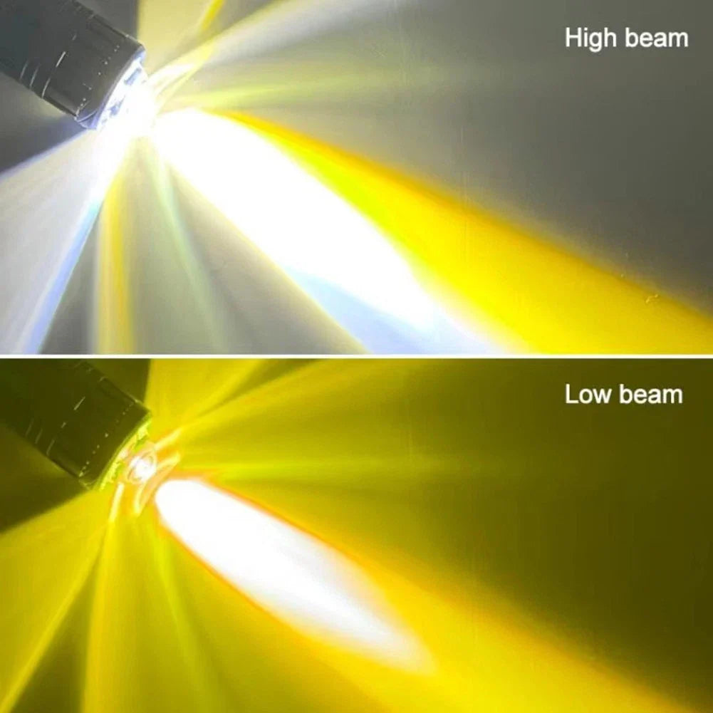 LED Headlight for Motorcycles IP68 Waterproof H4 H6 BA20D