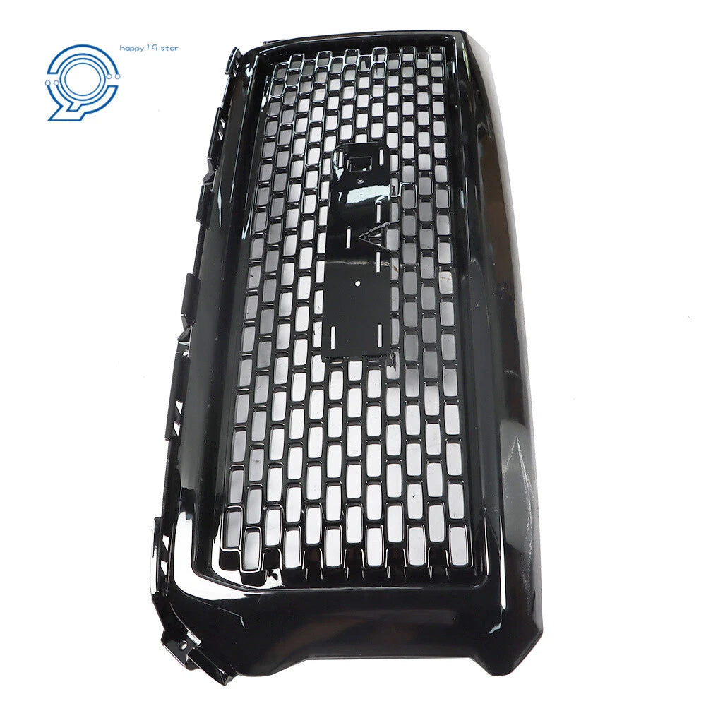Front Hood Center Grill for GMC Sierra 1500 (2014–2015) Black Honeycomb