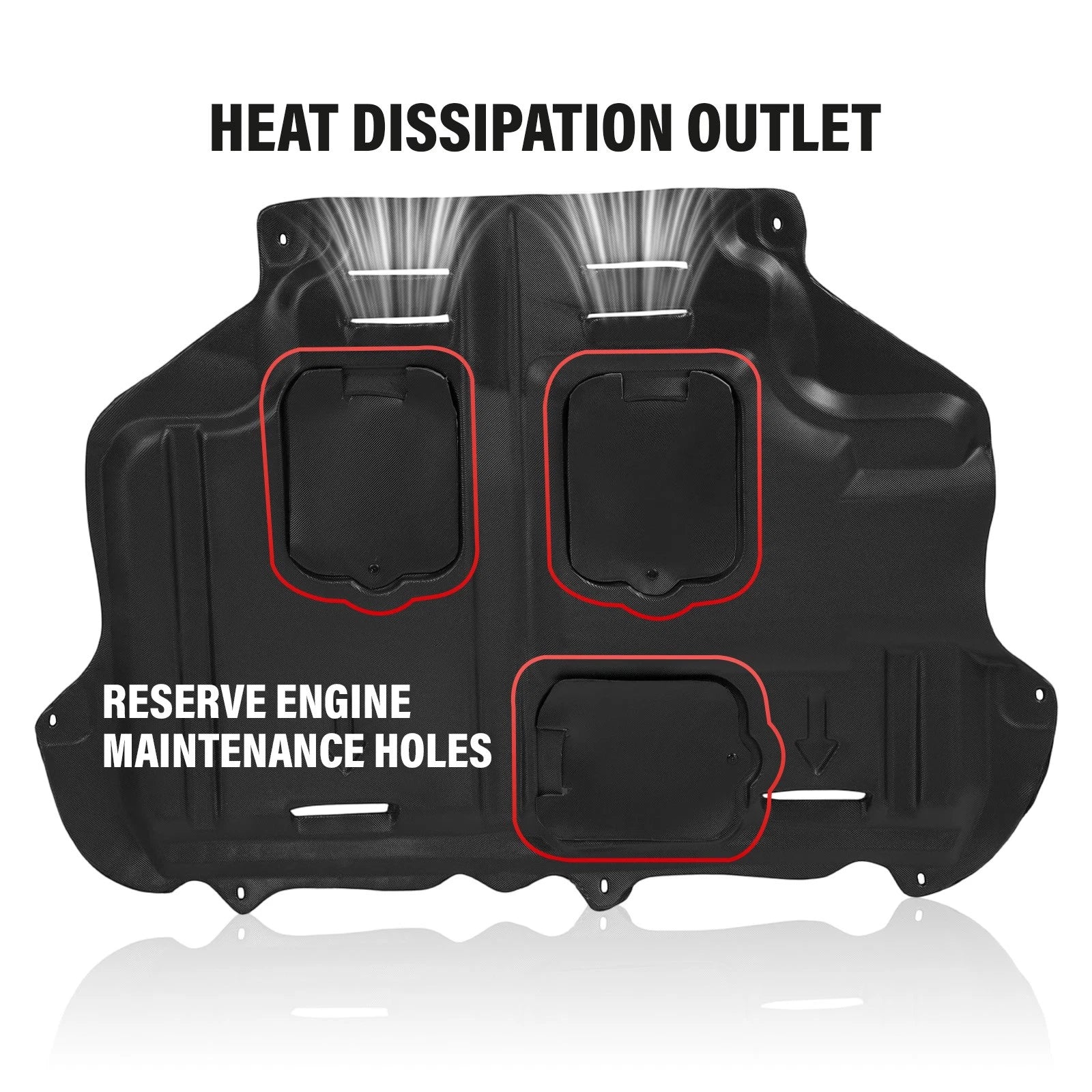 Front Engine Splash Shield for Ford Focus (2012–2018)