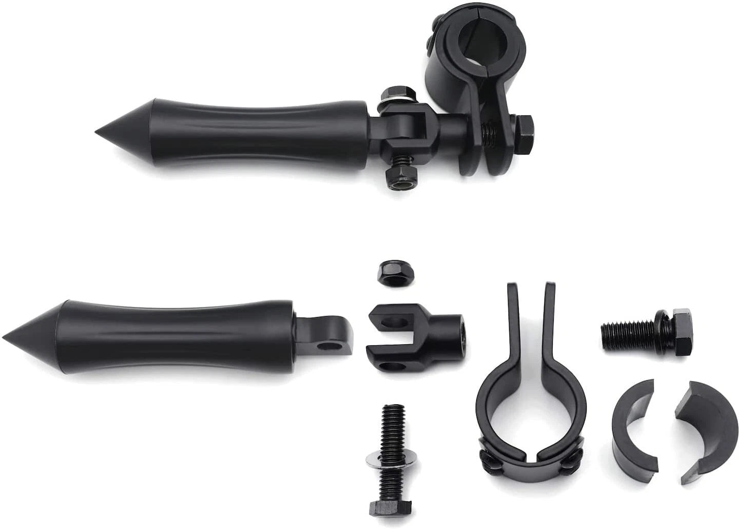 FootPeg Rest Mount Kit for Yamaha, Honda, Suzuki, Kawasaki (25mm, 32mm)