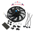 9" Electric Radiator Cooling Fan Mount Kit for Universal Fit (12V)