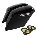 5" Hard Stretched Saddlebags & 6x9" Speakers for Harley Road Glide (2014–2024)