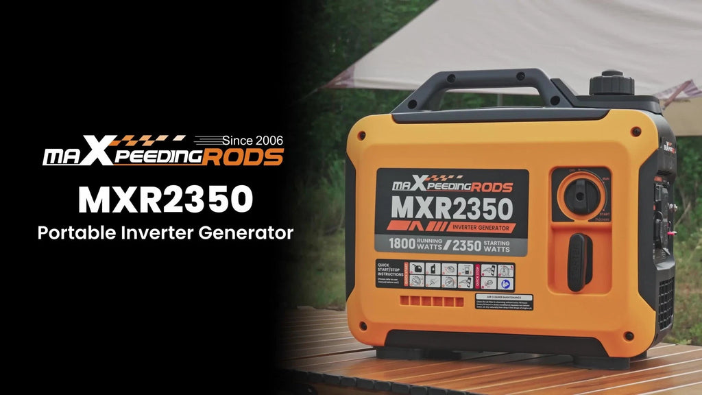 2350W Gasoline Inverter Generator for Outdoor Camping (Portable, Eco, Quiet)