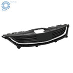 Front Upper Grille for Chevy Sonic (2017–2020) Matte Black Chrome