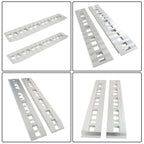 Set of 2 Aluminum Ramps for Car Trailer Truck (84"x14", 6000 lbs)