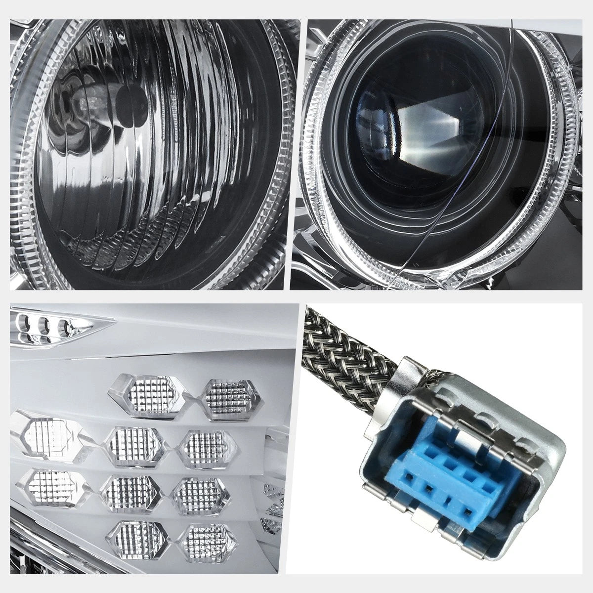HID Projector Headlight for BMW 528i 535i 550i M5 (2011–2013)