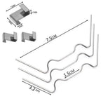 50pcs Greenhouse Glass Clips for Glass Pane Fitting