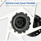 6-Bolt Disc Brake Adapter for Centerlock Bicycle Hubs (6061 Type)