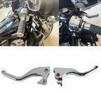 5.3'' Chrome Brake Clutch Levers for Harley Sportster XL1200NS XL1200T (2014-2023)