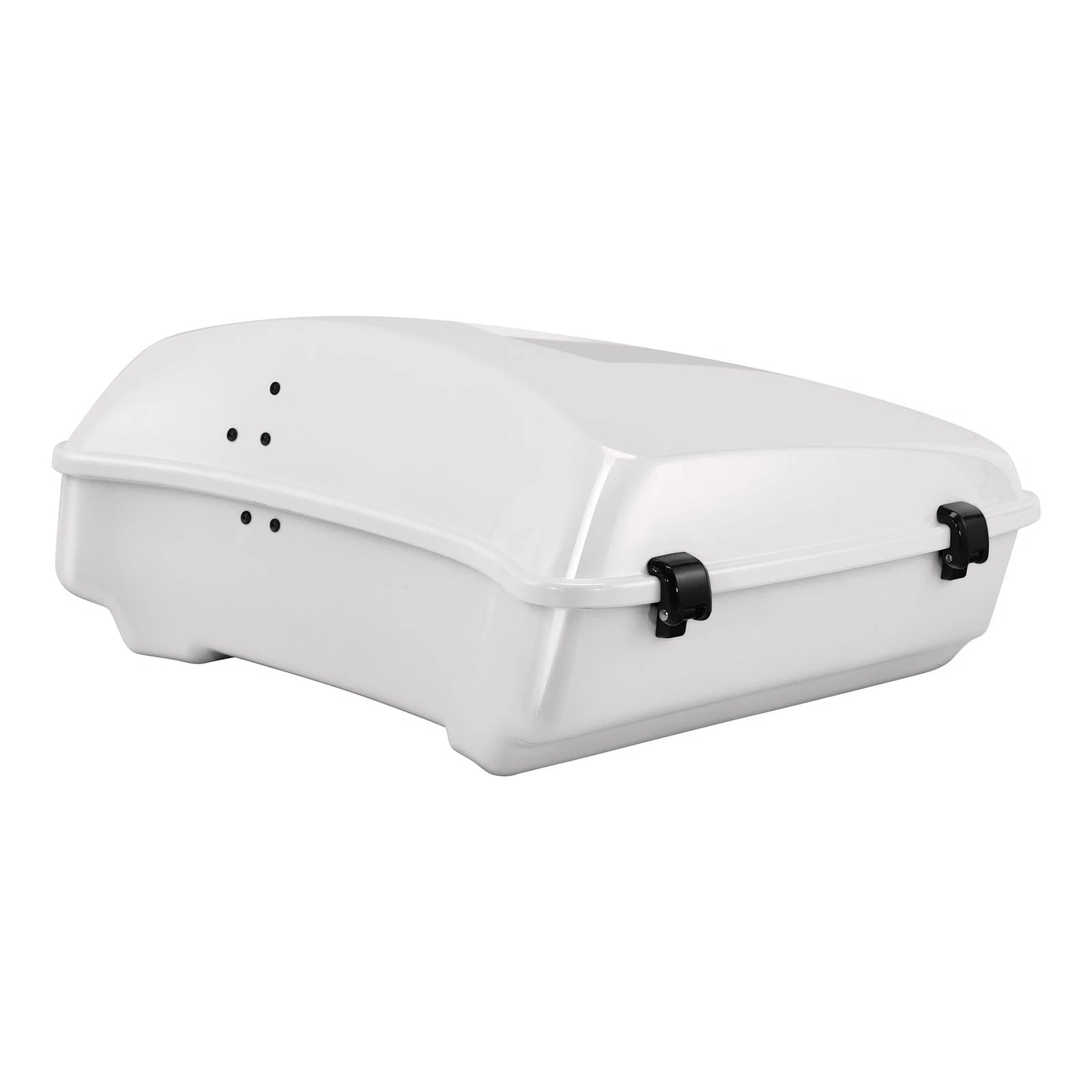 Chopped Trunk Luggage for Harley CVO Street Glide (2014–2025) White Onyx Pearl