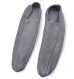 Set of 2 Seat Armrest Covers for Chrysler Pacifica (2017–2020) Gray Fleece