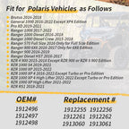 Front Brake Calipers & Pads for Polaris Ranger 570 800 900 1000 (2015–2023)