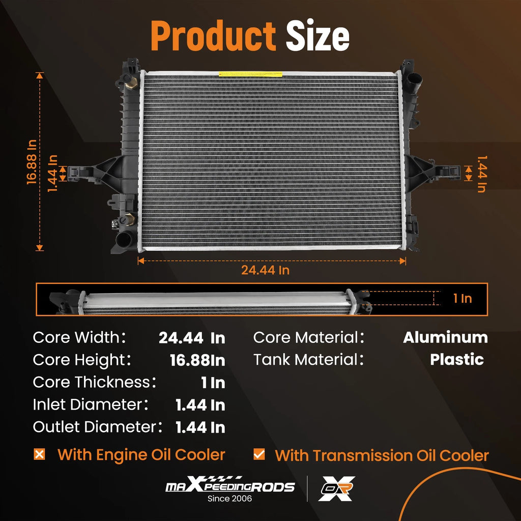 Radiator for Volvo S80 (1999-2006)