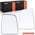 Pair Manual Mirror Glass for Ford Transit 150/250/350 (2015–2020)