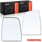 Pair Manual Mirror Glass for Ford Transit 150/250/350 (2015–2020)