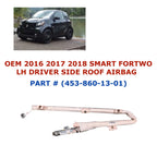 Left Side Roof Airbag for Smart Fortwo (2016–2018) 453-860-13-01