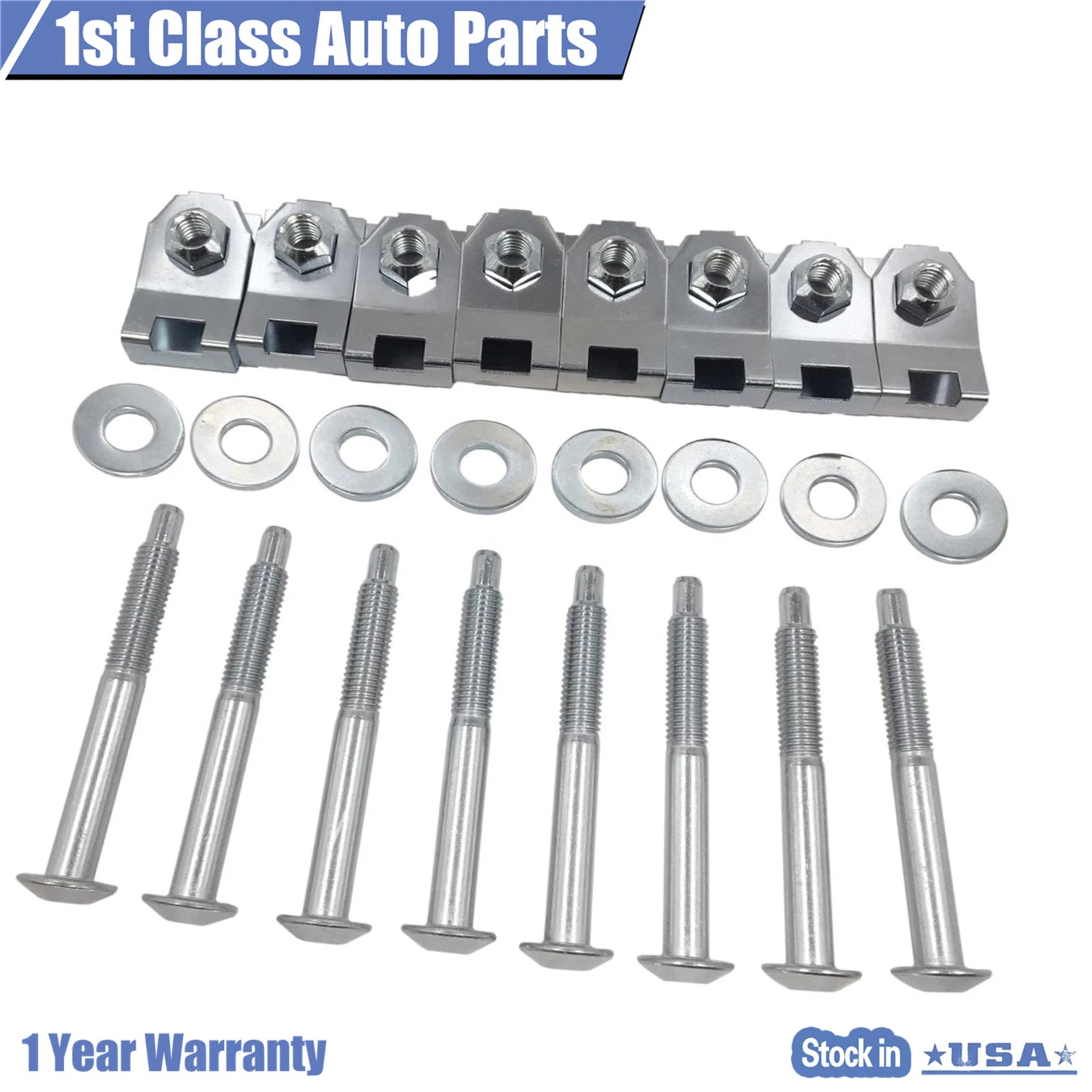 Set of 8 Bed Mounting Bolts for Ford F150 (2004–2014)