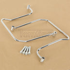 Saddle Bag Saddlebag Support Bracket for Harley Dyna Fat Bob FXDF (2006-2017)
