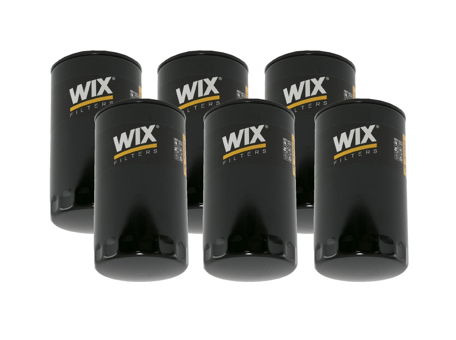 Set of 6 Engine Oil Filters for Ford - Wix