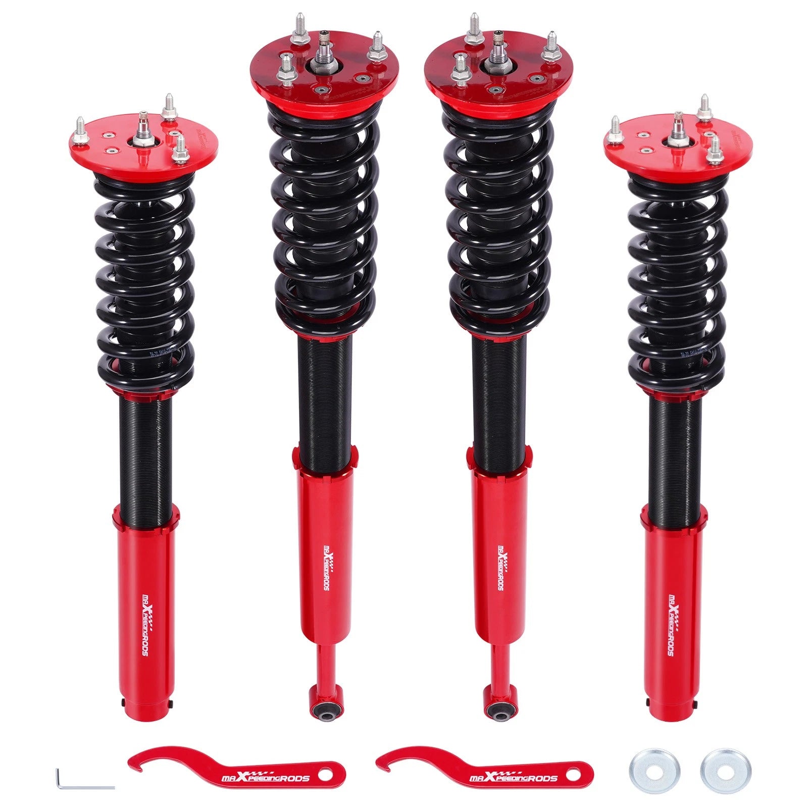 Coilover 24 Ways Damper Adjustable Shock Kit for Mercedes-Benz W220 (2000–2006)