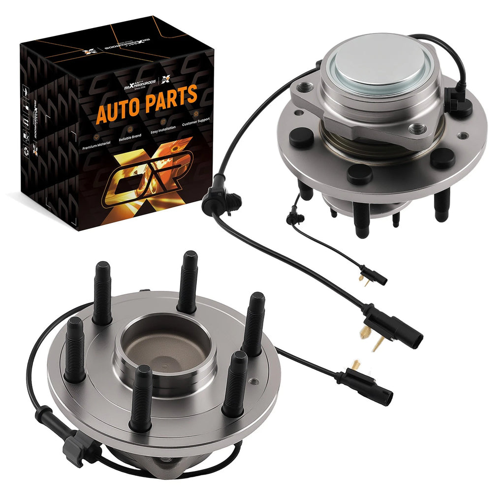 Pair Front Wheel Hub Assembly Bearing for Chevrolet Tahoe 2WD (2015–2020)