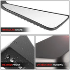 Chrome Side View Mirrors for Universal Naked Bike Cruiser (Fit All Models)