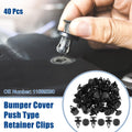 40pcs Bumper Cover Push Type Retainer Clips for Buick Enclave (2008–2017) No.11589290