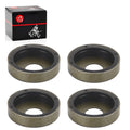 Set of 4 Front A-Arm Bushing Caps for Polaris Sportsman 110 (2016–2021)