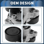 Belt Tensioner for BMW 328d Base 2.0L L4 Diesel Metal (2014 - 2018)
