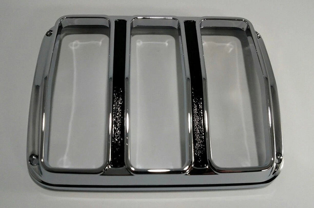 Chrome Tail Light Bezels Replacement Pair for Ford Mustang (1964–1966)